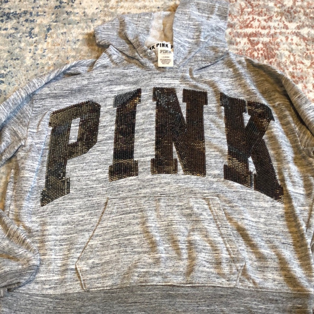Pink hoodie